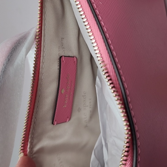 kate spade Crossbody Saffiano Leather Blossom Pink Sadie - Picture 5 of 5